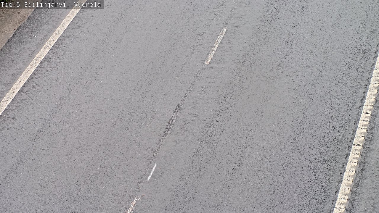 Weather Camera Image Väg 5 Siilinjärvi, Vuorela, Siilinjärvi, Pohjois-Savo
