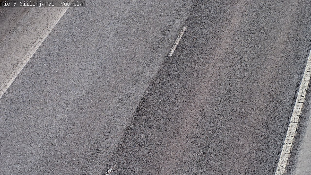 Weather Camera Image Väg 5 Siilinjärvi, Vuorela, Siilinjärvi, Pohjois-Savo