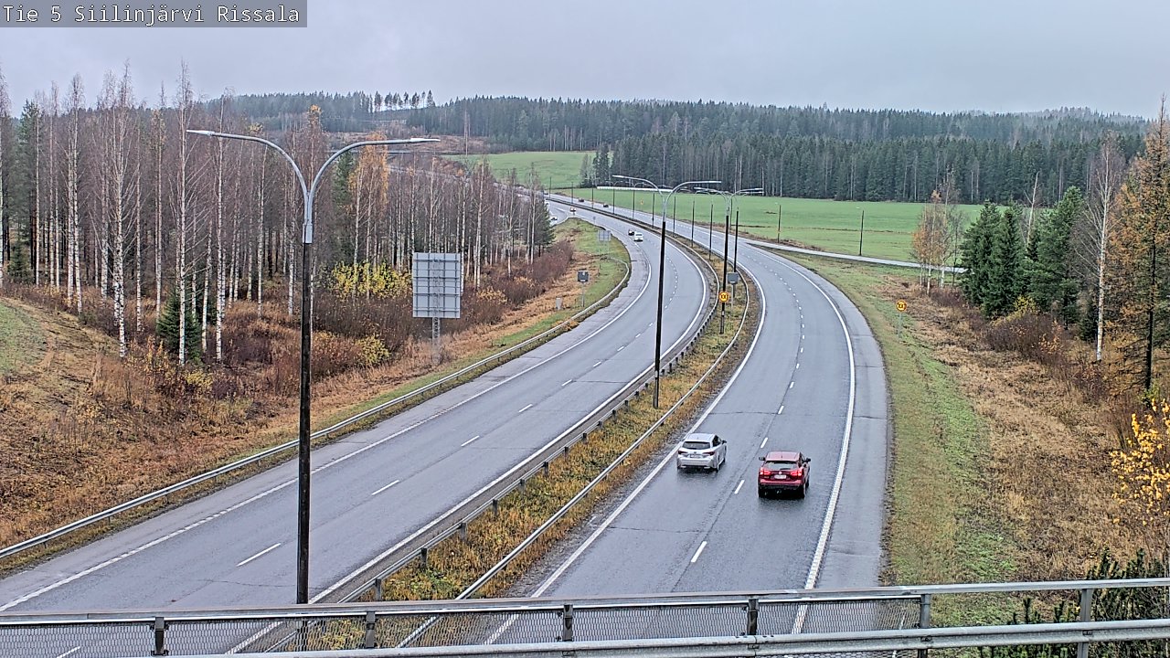 Weather Camera Image Väg 5 Siilinjärvi, Rissala, Siilinjärvi, Pohjois-Savo