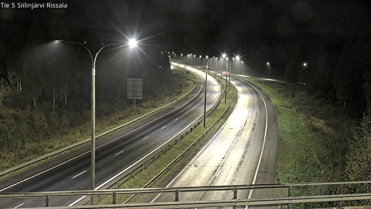 Weather Camera Image Road 5 Siilinjärvi, Rissala, Siilinjärvi, Pohjois-Savo