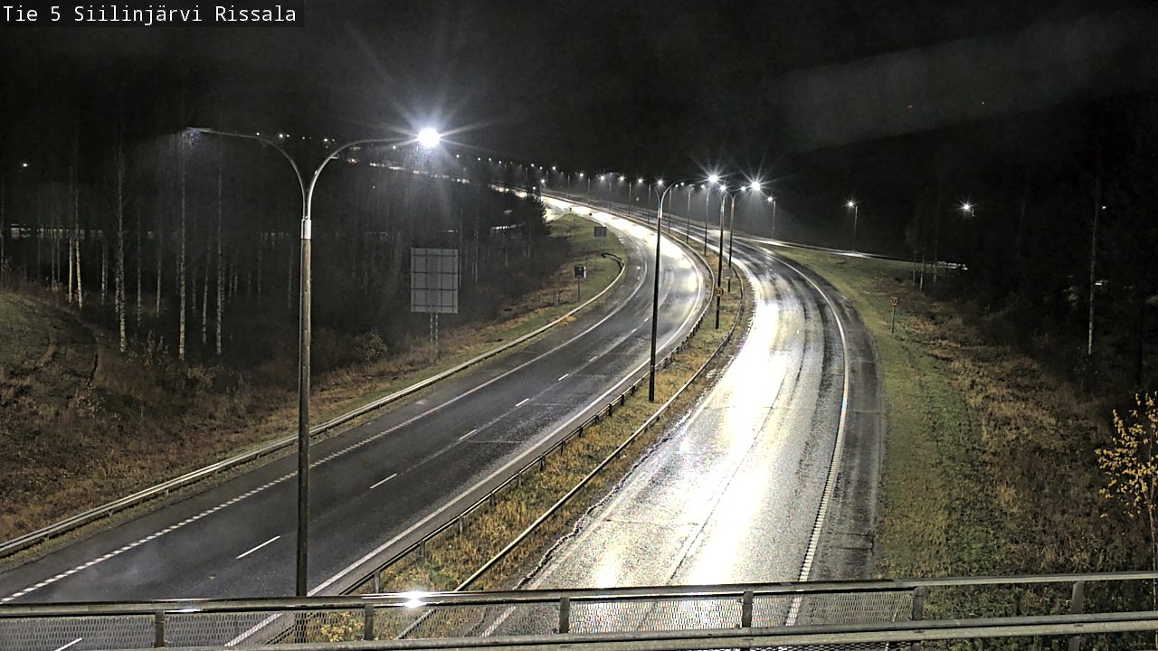 Weather Camera Image Road 5 Siilinjärvi, Rissala, Siilinjärvi, Pohjois-Savo