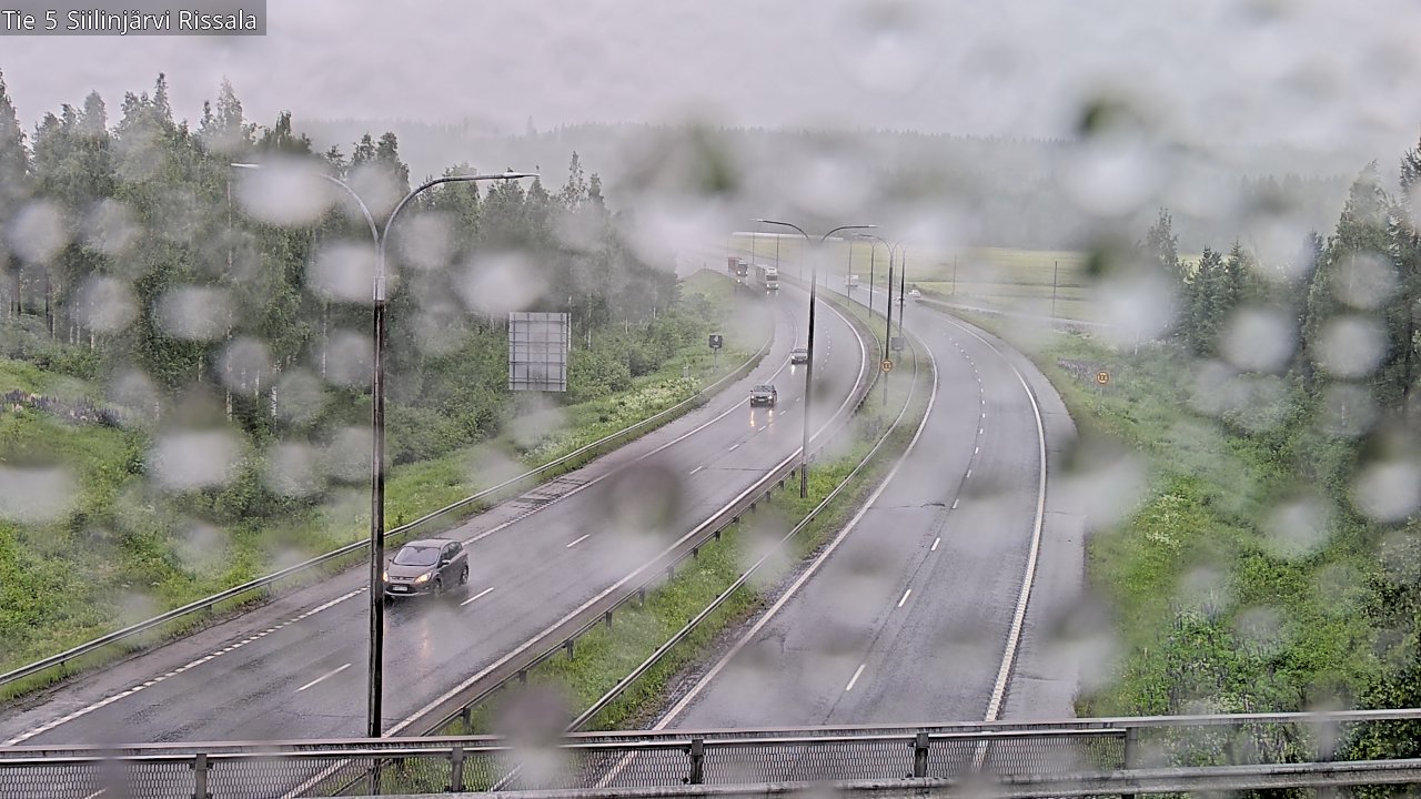 Weather Camera Image Väg 5 Siilinjärvi, Rissala, Siilinjärvi, Pohjois-Savo