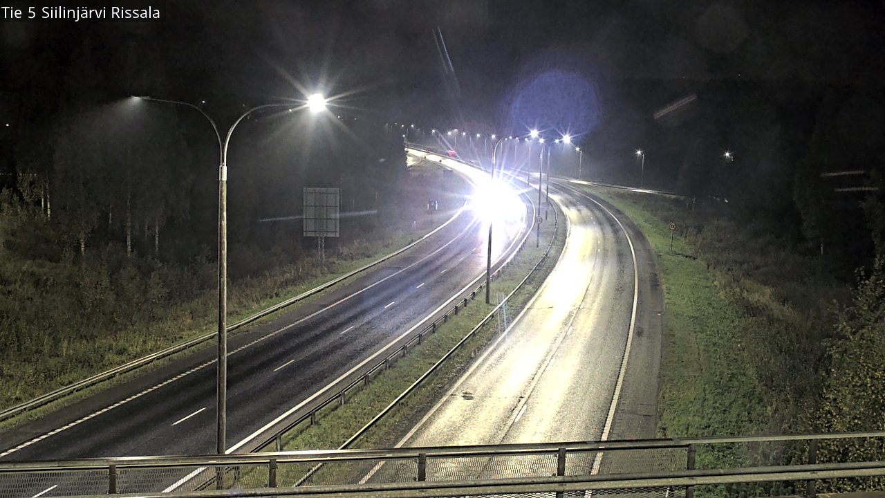 Weather Camera Image Road 5 Siilinjärvi, Rissala, Siilinjärvi, Pohjois-Savo