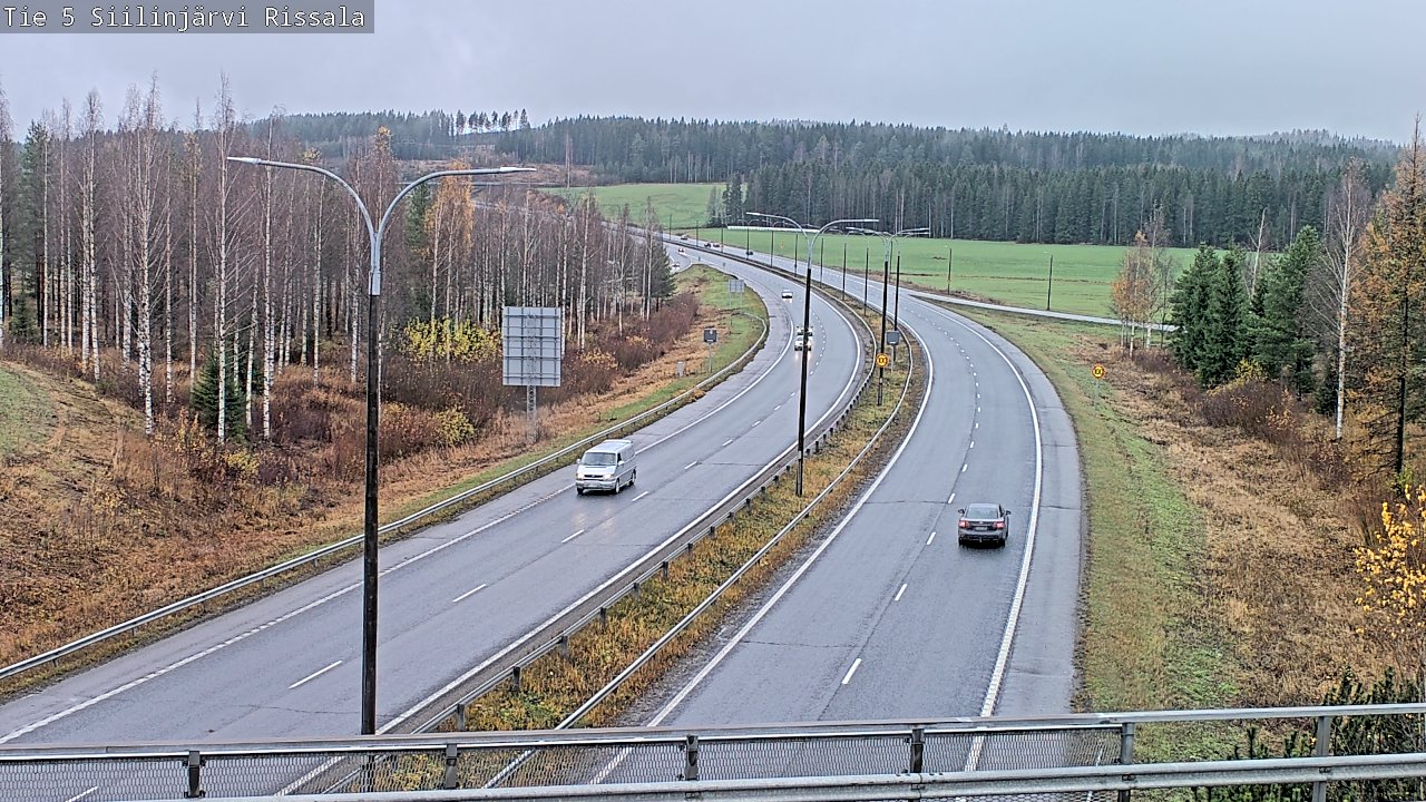 Weather Camera Image Väg 5 Siilinjärvi, Rissala, Siilinjärvi, Pohjois-Savo