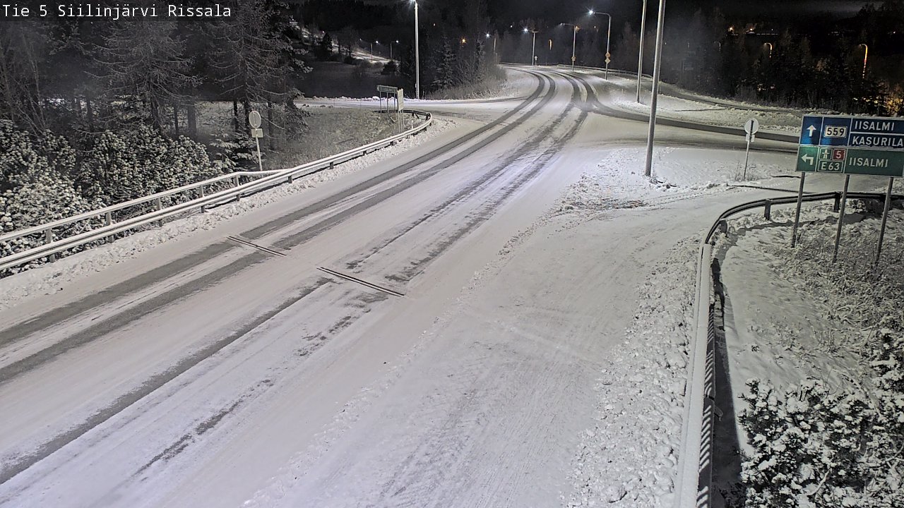 Kelikamerat Kuva Tie 5 Siilinjärvi, Rissala, Siilinjärvi, Pohjois-Savo