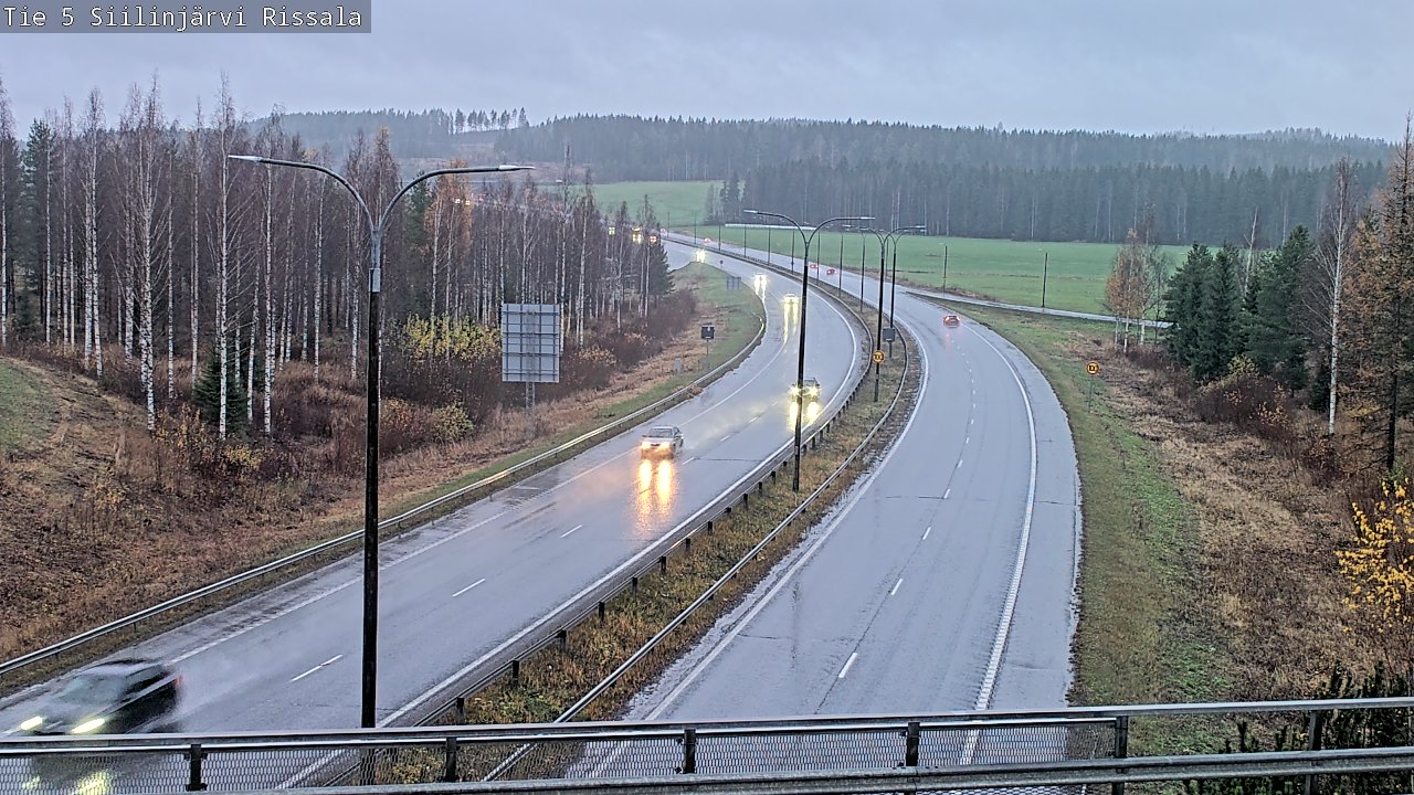 Weather Camera Image Väg 5 Siilinjärvi, Rissala, Siilinjärvi, Pohjois-Savo
