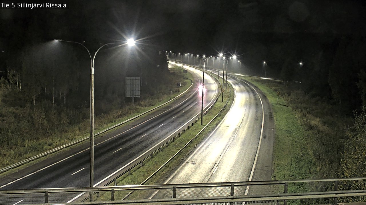 Weather Camera Image Road 5 Siilinjärvi, Rissala, Siilinjärvi, Pohjois-Savo
