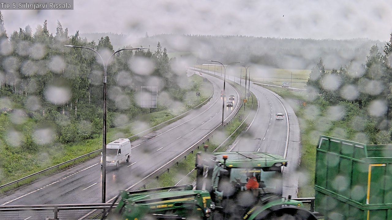 Weather Camera Image Väg 5 Siilinjärvi, Rissala, Siilinjärvi, Pohjois-Savo