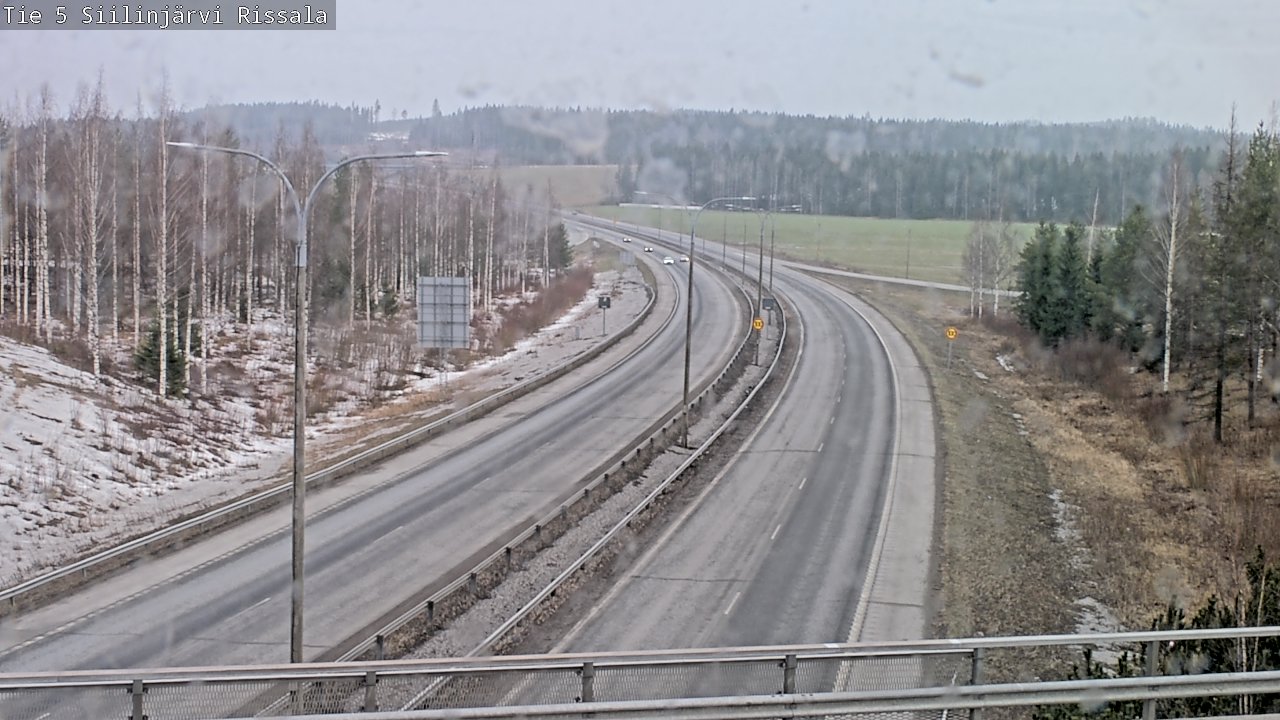 Kelikamerat Kuva Tie 5 Siilinjärvi, Rissala, Siilinjärvi, Pohjois-Savo