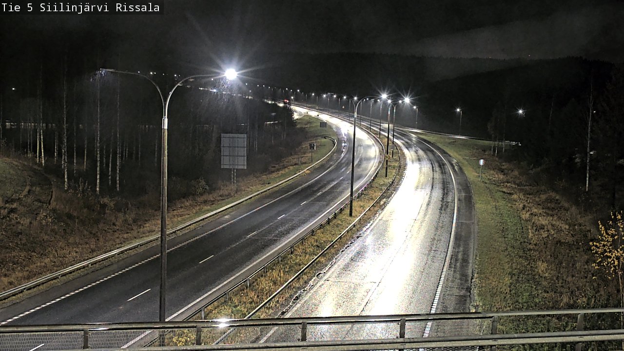 Weather Camera Image Road 5 Siilinjärvi, Rissala, Siilinjärvi, Pohjois-Savo
