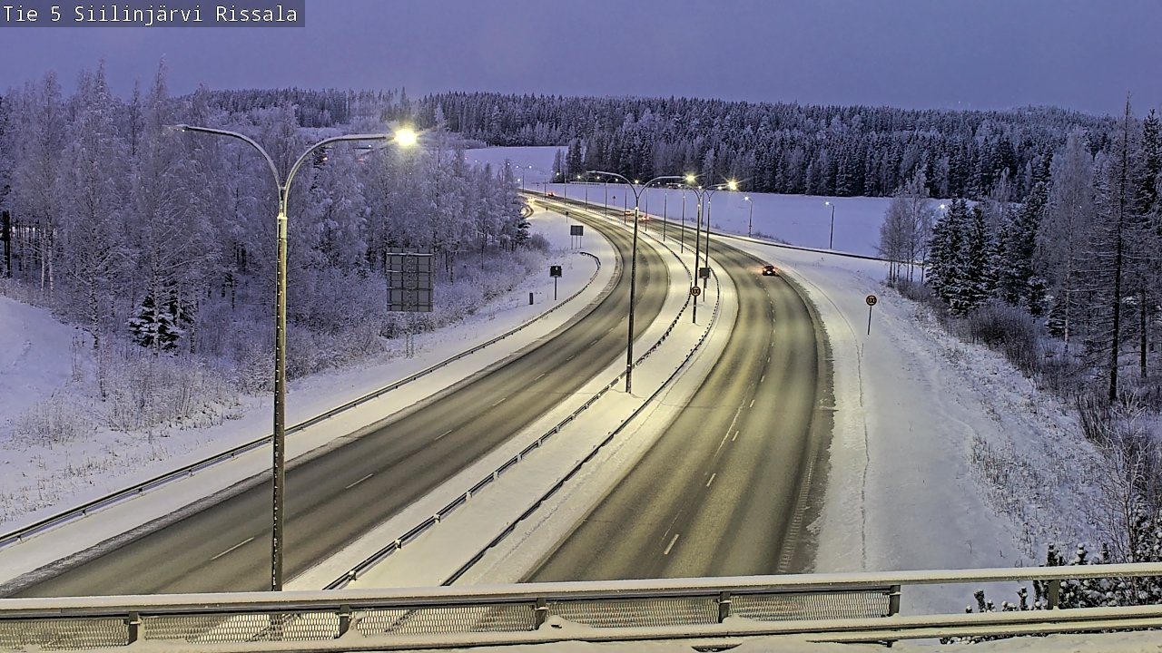 Kelikamerat Kuva Tie 5 Siilinjärvi, Rissala, Siilinjärvi, Pohjois-Savo