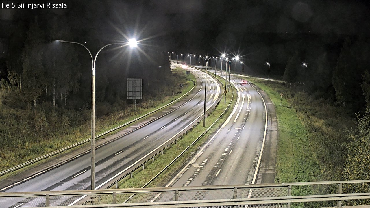 Weather Camera Image Road 5 Siilinjärvi, Rissala, Siilinjärvi, Pohjois-Savo