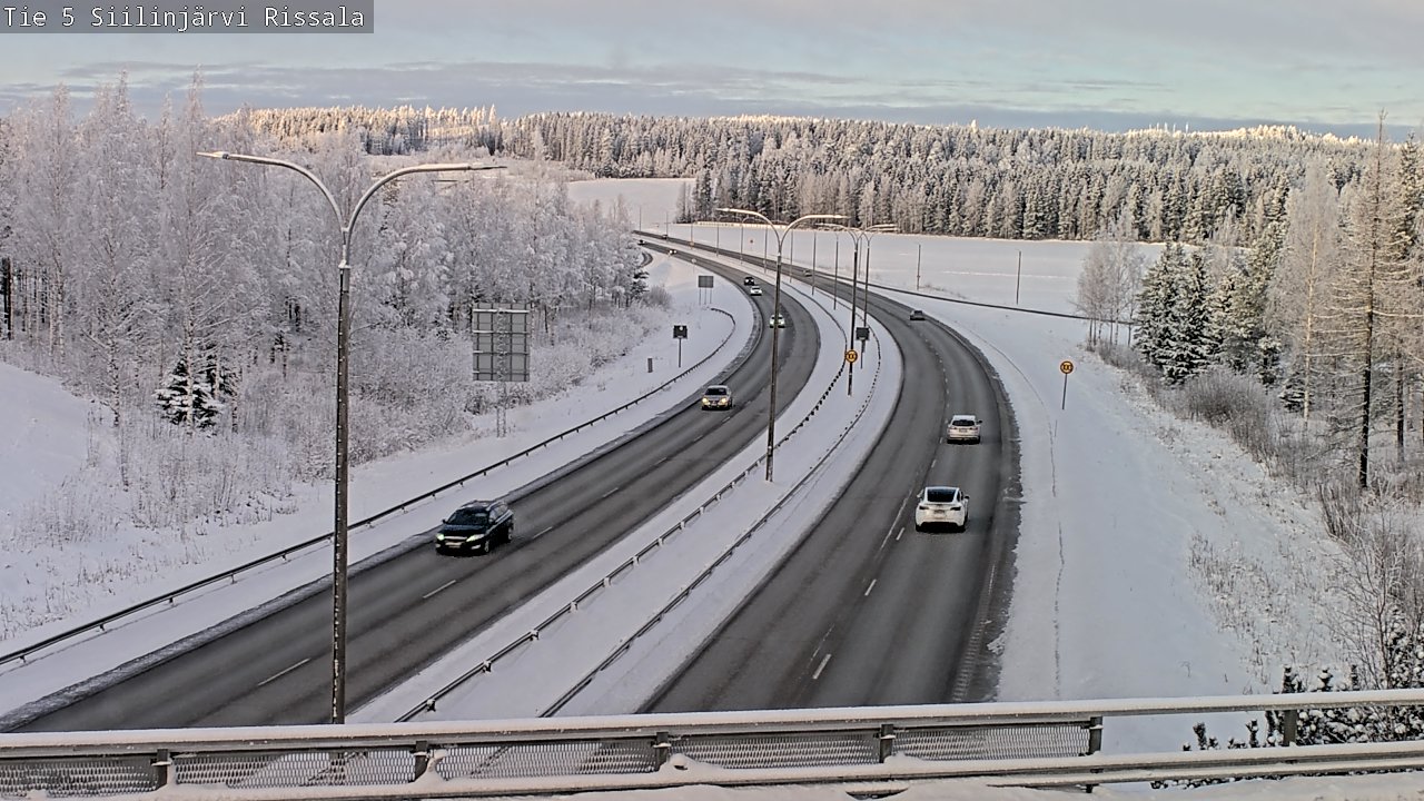 Kelikamerat Kuva Tie 5 Siilinjärvi, Rissala, Siilinjärvi, Pohjois-Savo