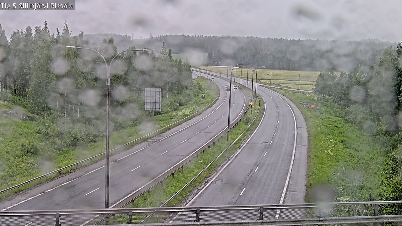 Weather Camera Image Väg 5 Siilinjärvi, Rissala, Siilinjärvi, Pohjois-Savo