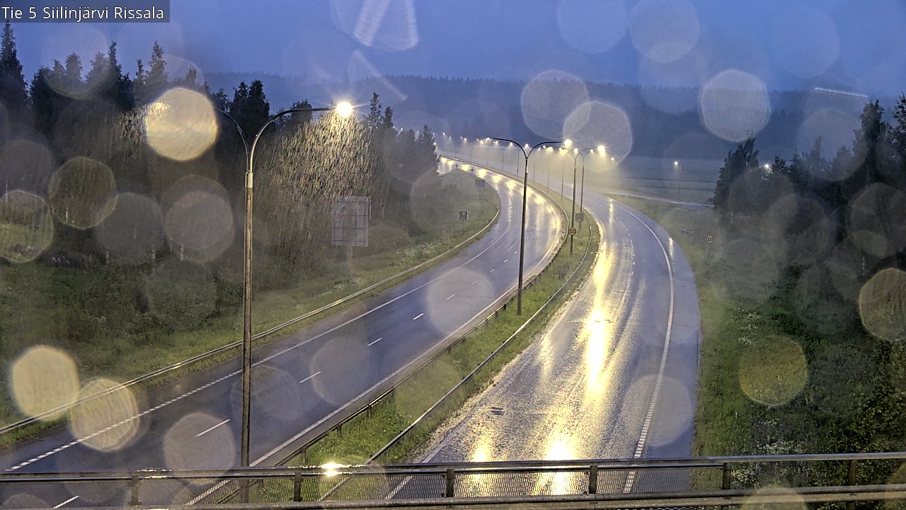 Weather Camera Image Road 5 Siilinjärvi, Rissala, Siilinjärvi, Pohjois-Savo