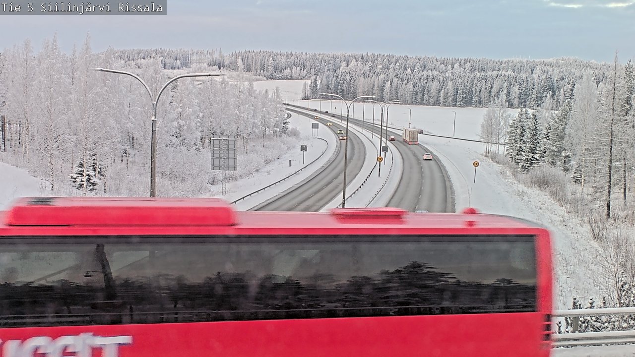 Kelikamerat Kuva Tie 5 Siilinjärvi, Rissala, Siilinjärvi, Pohjois-Savo