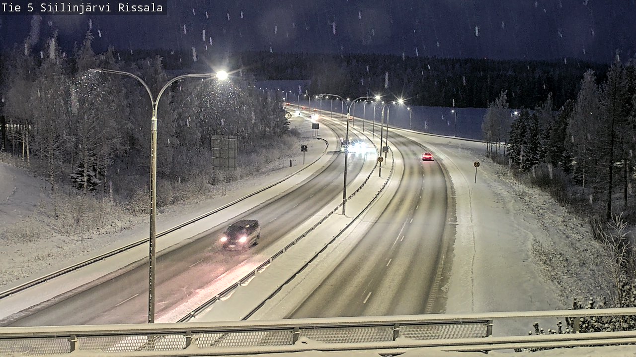 Kelikamerat Kuva Tie 5 Siilinjärvi, Rissala, Siilinjärvi, Pohjois-Savo