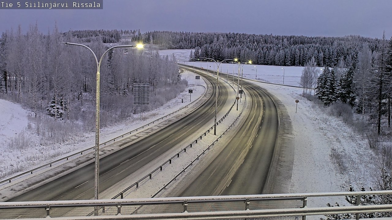 Kelikamerat Kuva Tie 5 Siilinjärvi, Rissala, Siilinjärvi, Pohjois-Savo