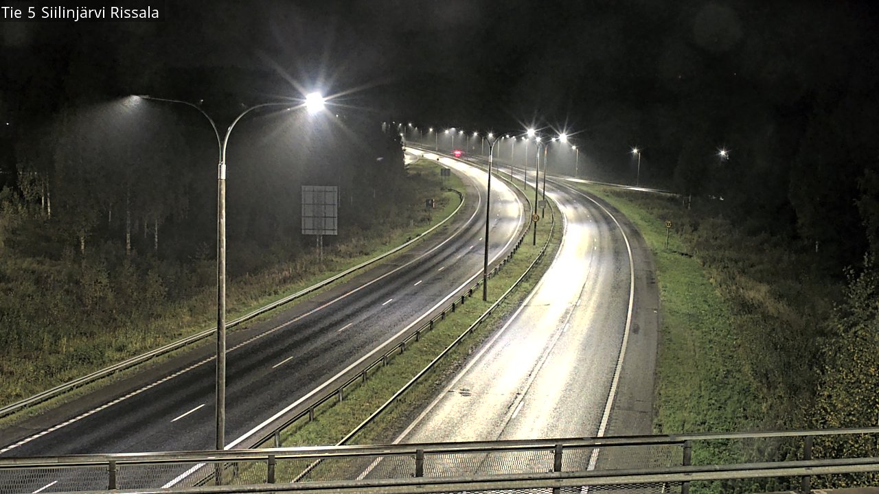 Weather Camera Image Road 5 Siilinjärvi, Rissala, Siilinjärvi, Pohjois-Savo