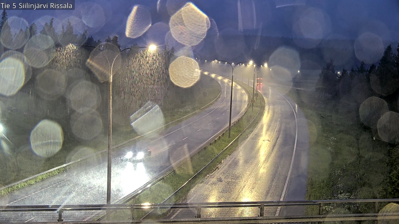 Weather Camera Image Road 5 Siilinjärvi, Rissala, Siilinjärvi, Pohjois-Savo