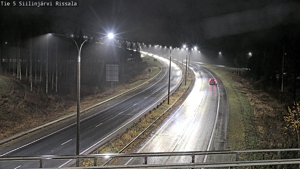 Weather Camera Image Road 5 Siilinjärvi, Rissala, Siilinjärvi, Pohjois-Savo
