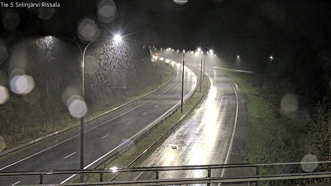 Weather Camera Image Road 5 Siilinjärvi, Rissala, Siilinjärvi, Pohjois-Savo