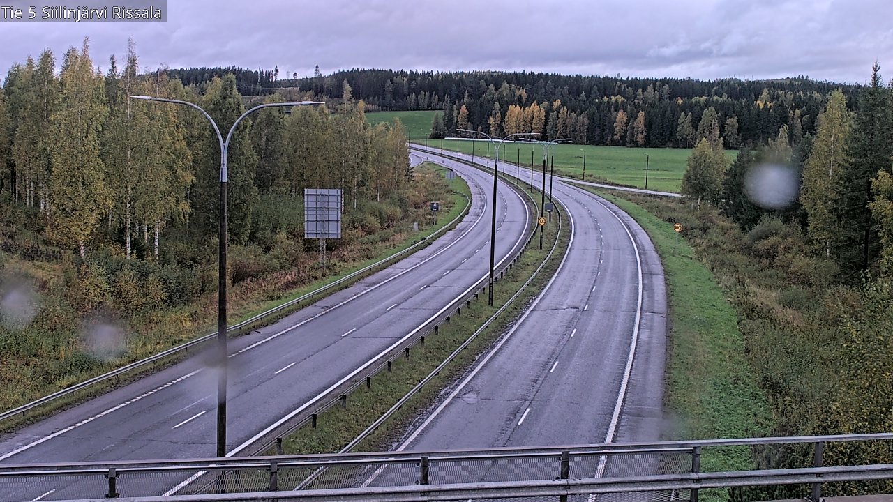 Weather Camera Image Road 5 Siilinjärvi, Rissala, Siilinjärvi, Pohjois-Savo