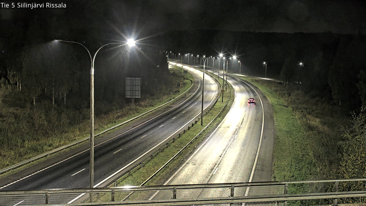Weather Camera Image Road 5 Siilinjärvi, Rissala, Siilinjärvi, Pohjois-Savo