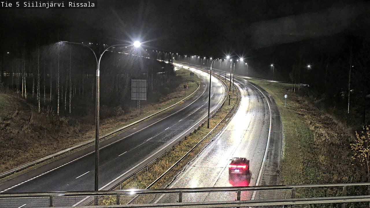 Weather Camera Image Road 5 Siilinjärvi, Rissala, Siilinjärvi, Pohjois-Savo