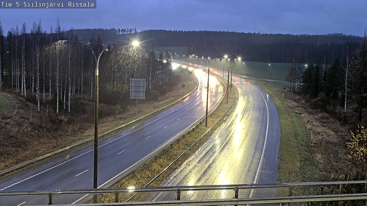 Weather Camera Image Väg 5 Siilinjärvi, Rissala, Siilinjärvi, Pohjois-Savo