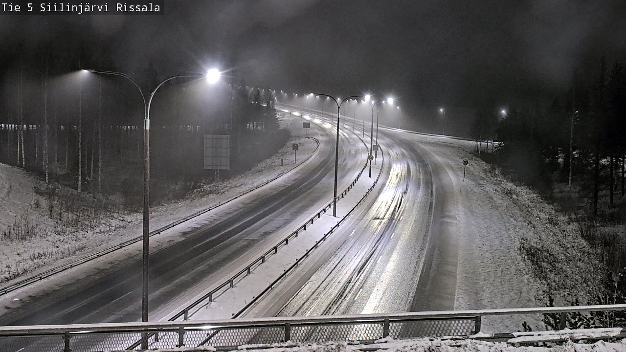 Weather Camera Image Road 5 Siilinjärvi, Rissala, Siilinjärvi, Pohjois-Savo