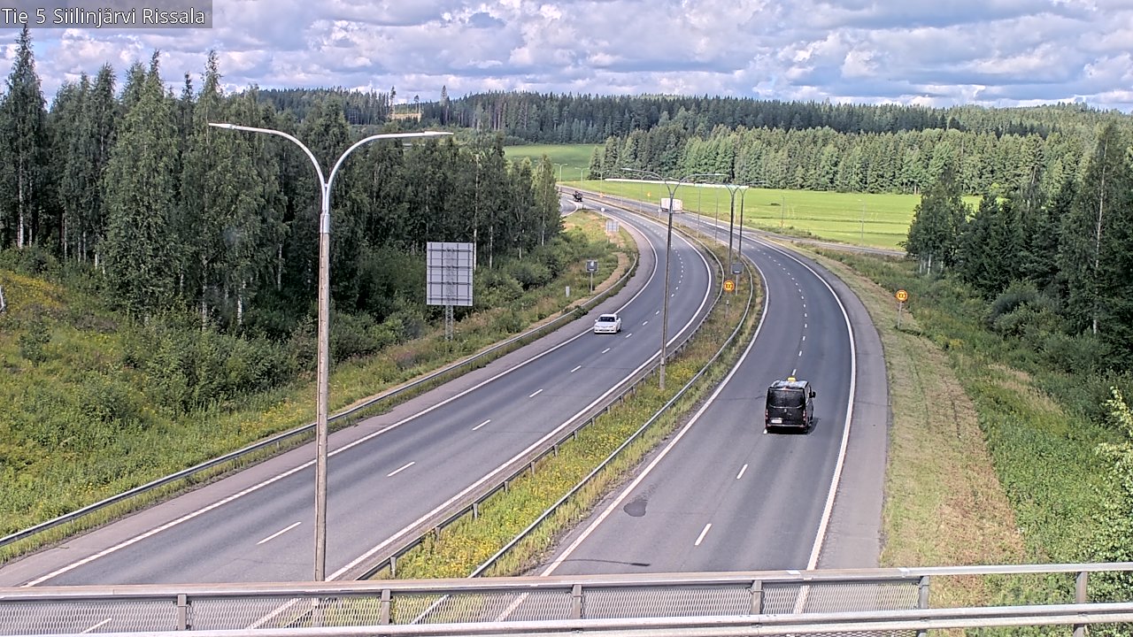 Weather Camera Image Road 5 Siilinjärvi, Rissala, Siilinjärvi, Pohjois-Savo