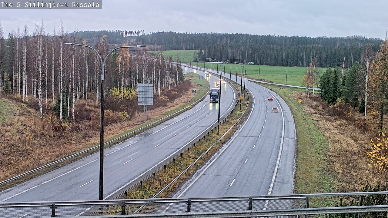 Weather Camera Image Väg 5 Siilinjärvi, Rissala, Siilinjärvi, Pohjois-Savo