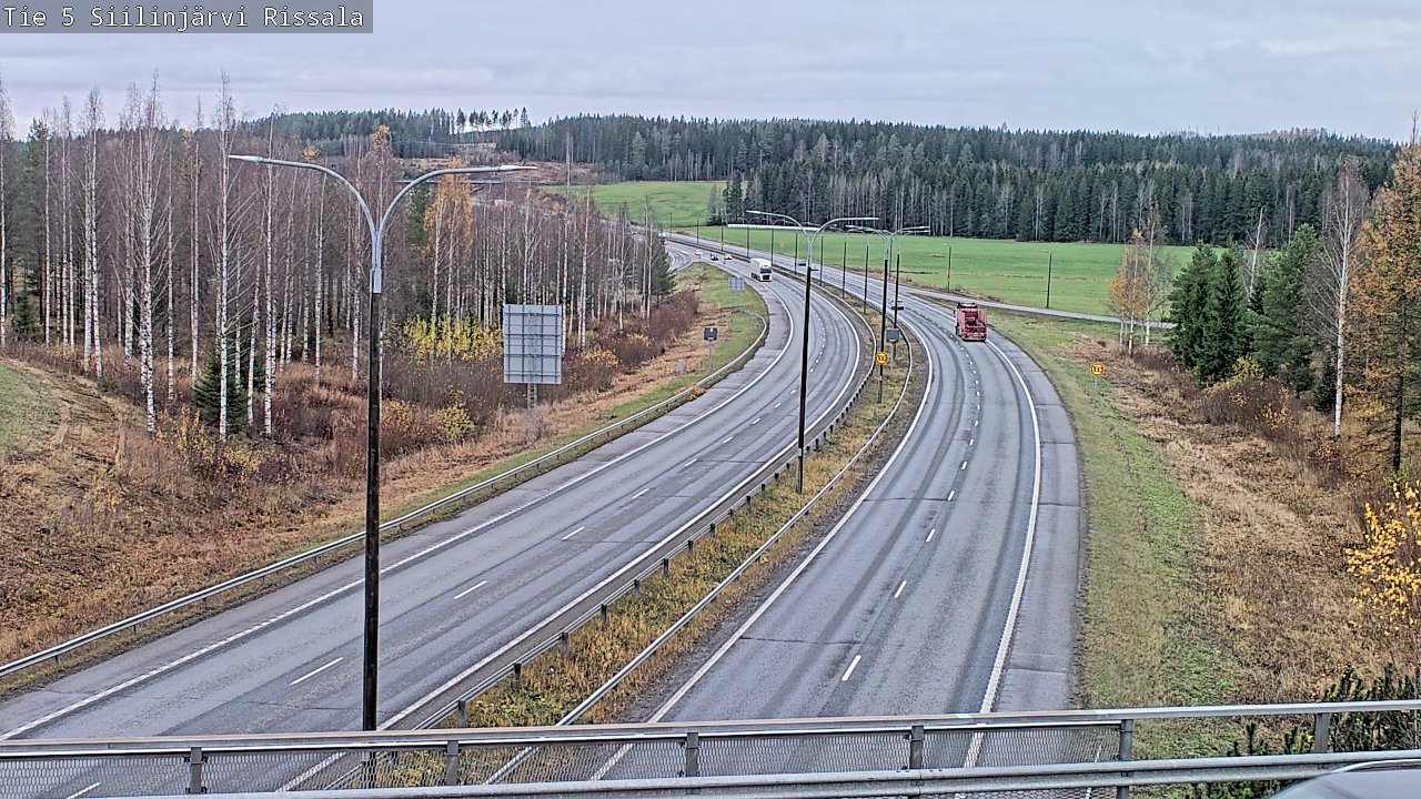 Weather Camera Image Väg 5 Siilinjärvi, Rissala, Siilinjärvi, Pohjois-Savo