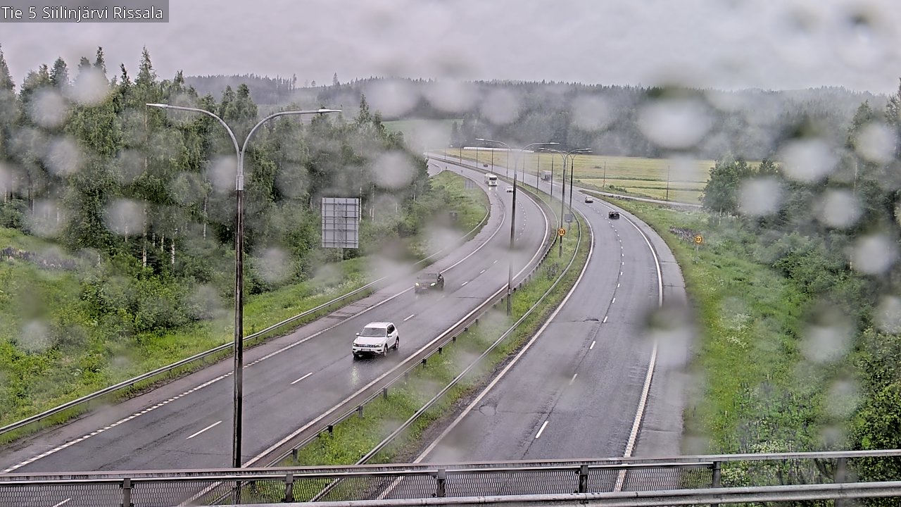 Weather Camera Image Väg 5 Siilinjärvi, Rissala, Siilinjärvi, Pohjois-Savo