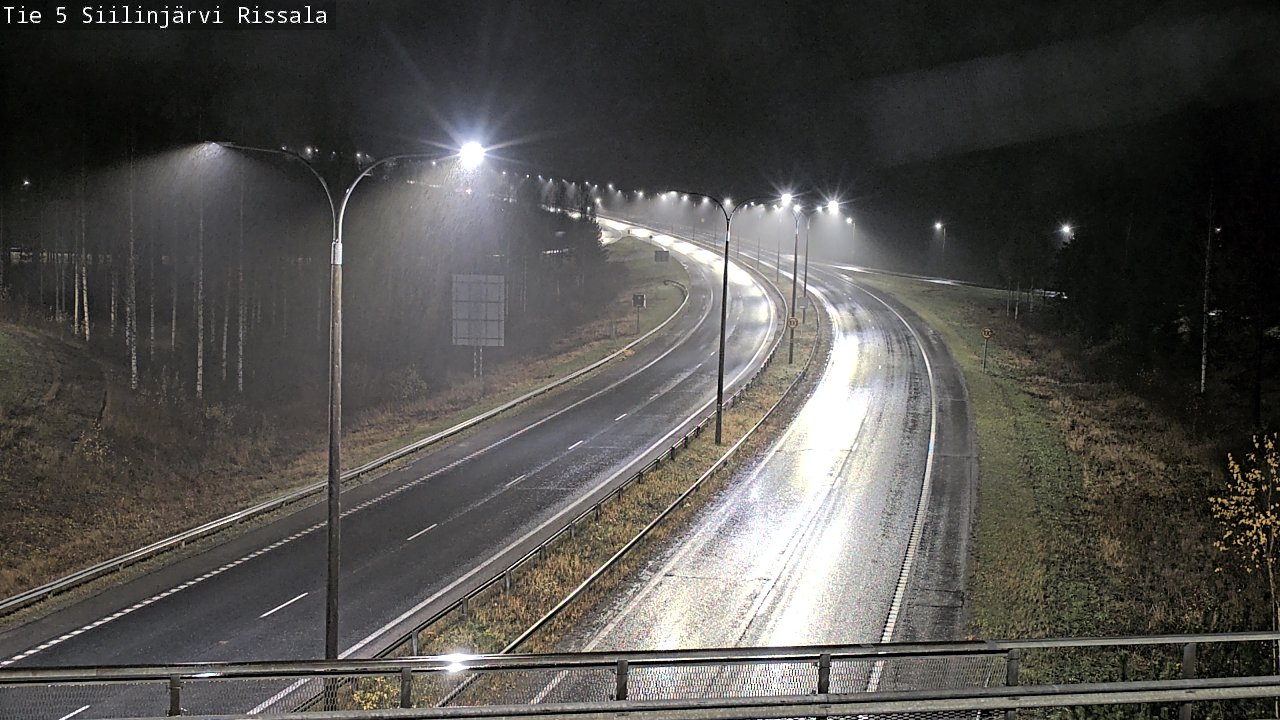 Weather Camera Image Road 5 Siilinjärvi, Rissala, Siilinjärvi, Pohjois-Savo