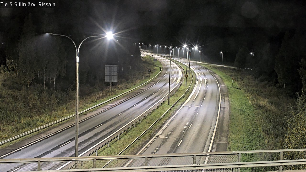 Weather Camera Image Road 5 Siilinjärvi, Rissala, Siilinjärvi, Pohjois-Savo