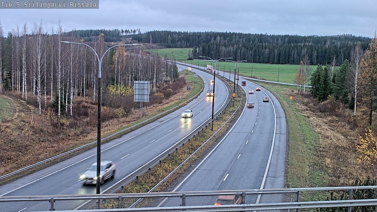 Weather Camera Image Väg 5 Siilinjärvi, Rissala, Siilinjärvi, Pohjois-Savo