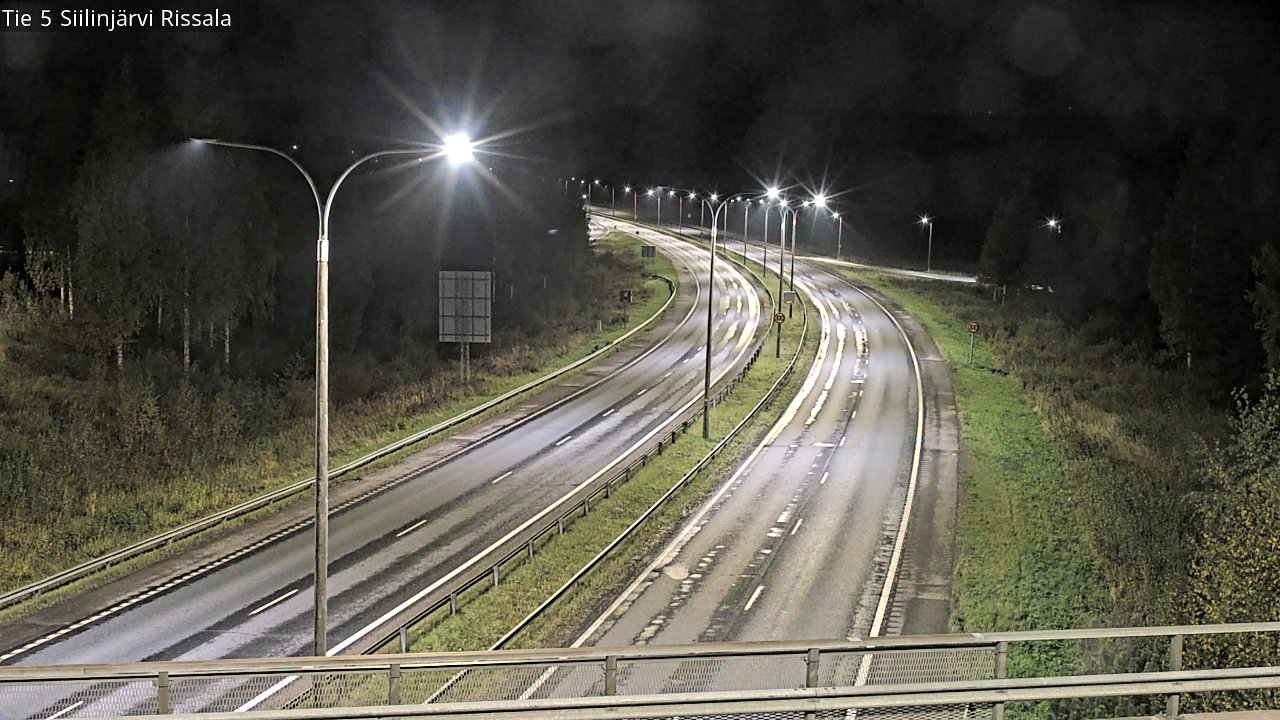 Weather Camera Image Road 5 Siilinjärvi, Rissala, Siilinjärvi, Pohjois-Savo