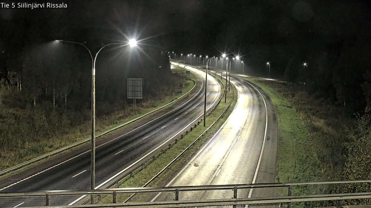 Weather Camera Image Road 5 Siilinjärvi, Rissala, Siilinjärvi, Pohjois-Savo