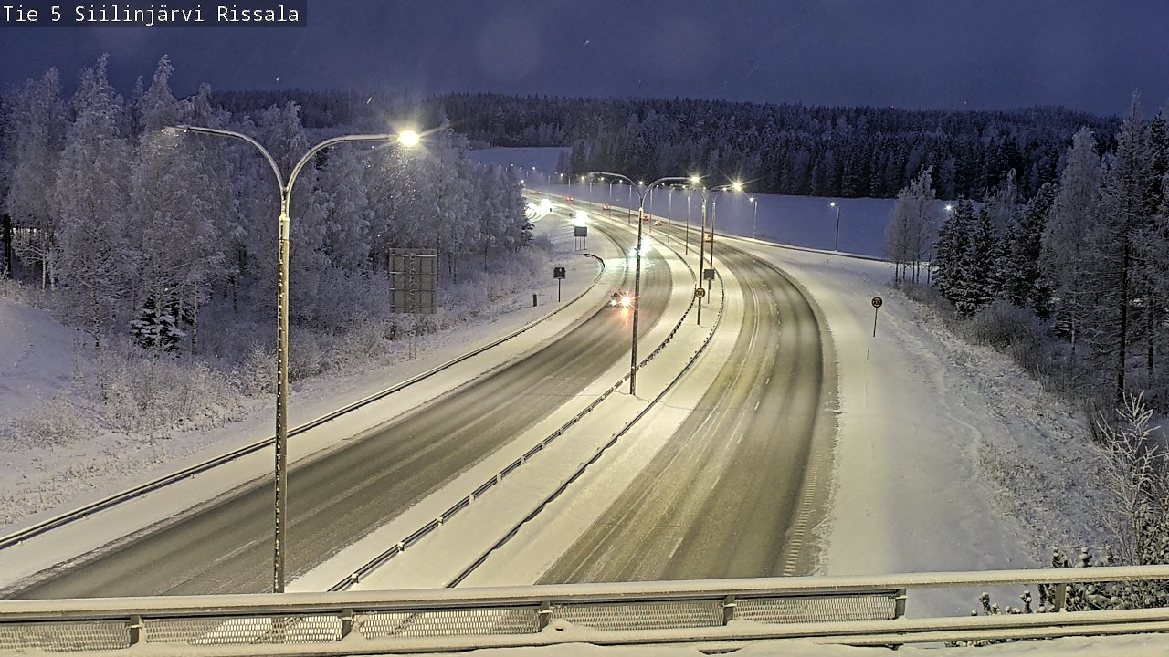 Kelikamerat Kuva Tie 5 Siilinjärvi, Rissala, Siilinjärvi, Pohjois-Savo