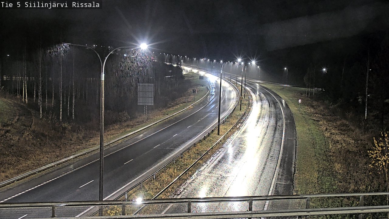 Weather Camera Image Väg 5 Siilinjärvi, Rissala, Siilinjärvi, Pohjois-Savo