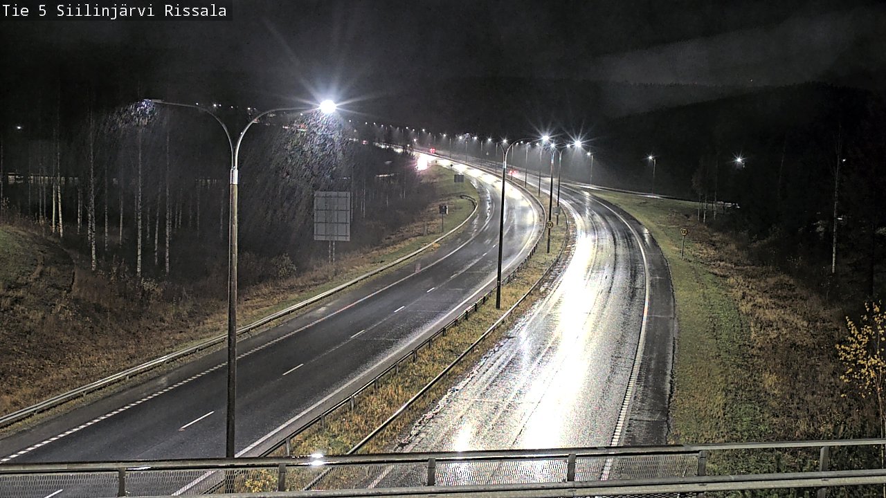 Weather Camera Image Väg 5 Siilinjärvi, Rissala, Siilinjärvi, Pohjois-Savo