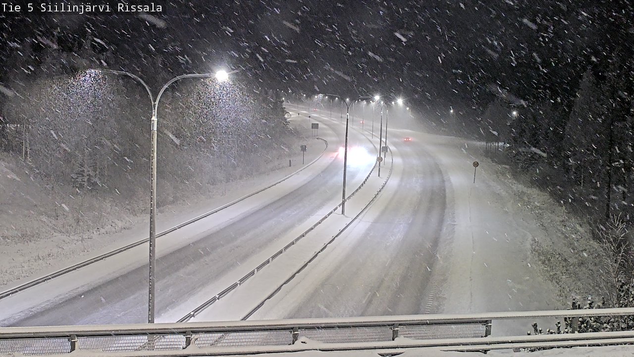 Kelikamerat Kuva Tie 5 Siilinjärvi, Rissala, Siilinjärvi, Pohjois-Savo