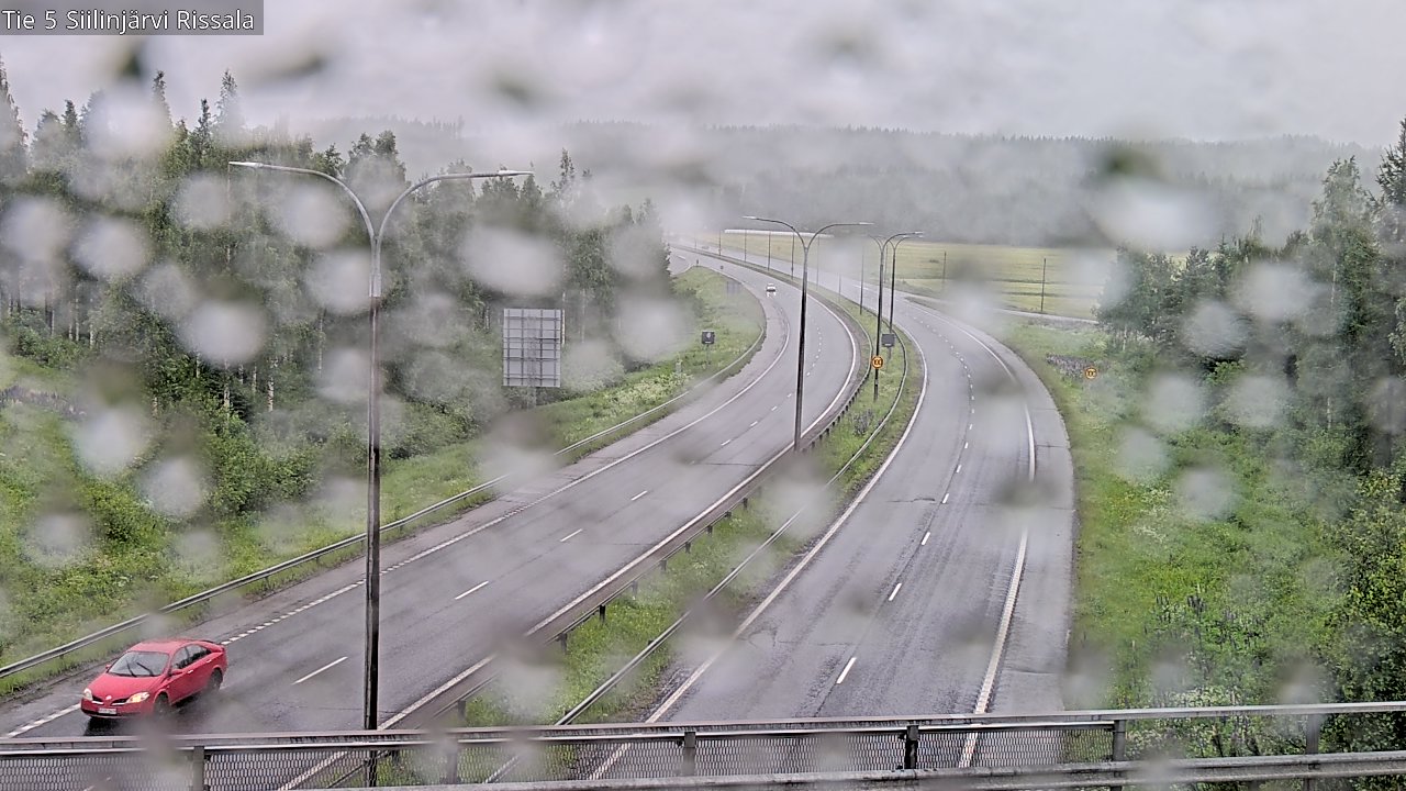 Weather Camera Image Väg 5 Siilinjärvi, Rissala, Siilinjärvi, Pohjois-Savo