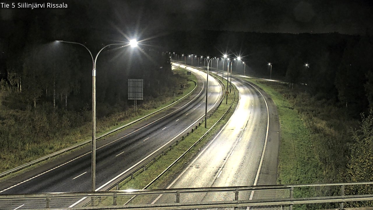 Weather Camera Image Road 5 Siilinjärvi, Rissala, Siilinjärvi, Pohjois-Savo