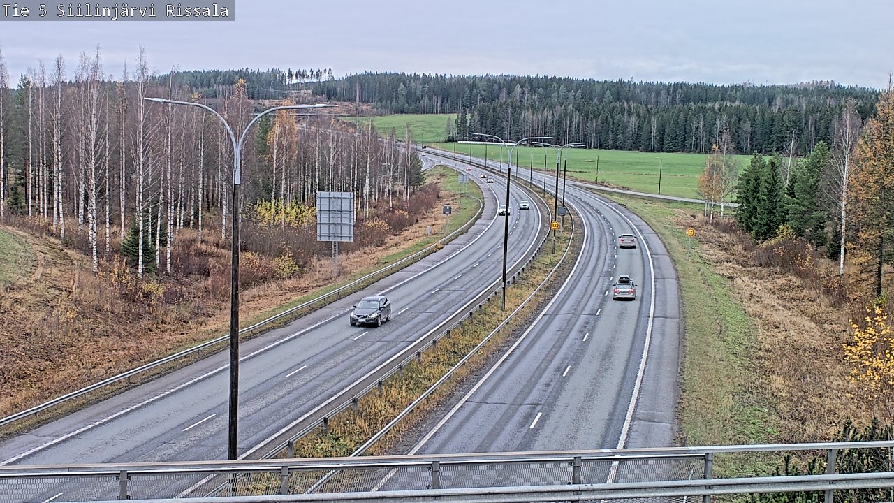 Weather Camera Image Väg 5 Siilinjärvi, Rissala, Siilinjärvi, Pohjois-Savo