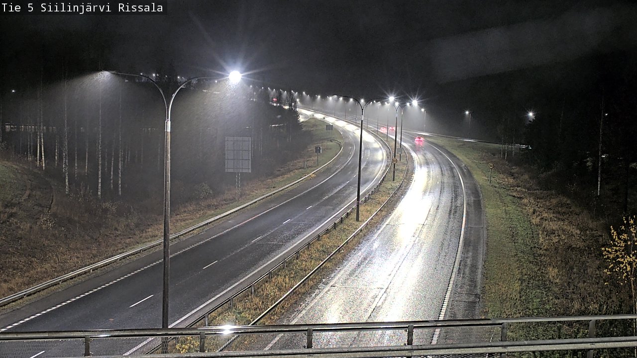 Weather Camera Image Road 5 Siilinjärvi, Rissala, Siilinjärvi, Pohjois-Savo