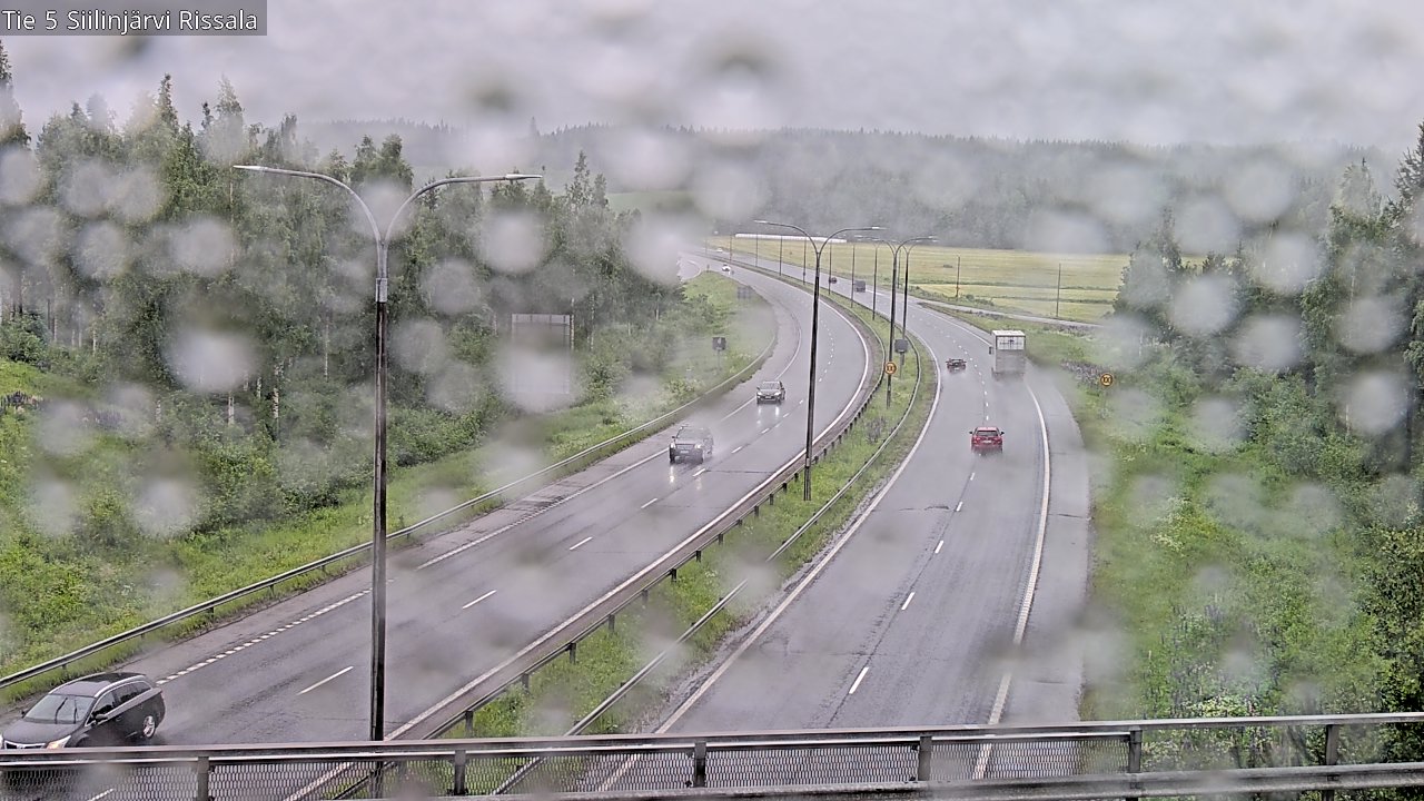 Weather Camera Image Väg 5 Siilinjärvi, Rissala, Siilinjärvi, Pohjois-Savo