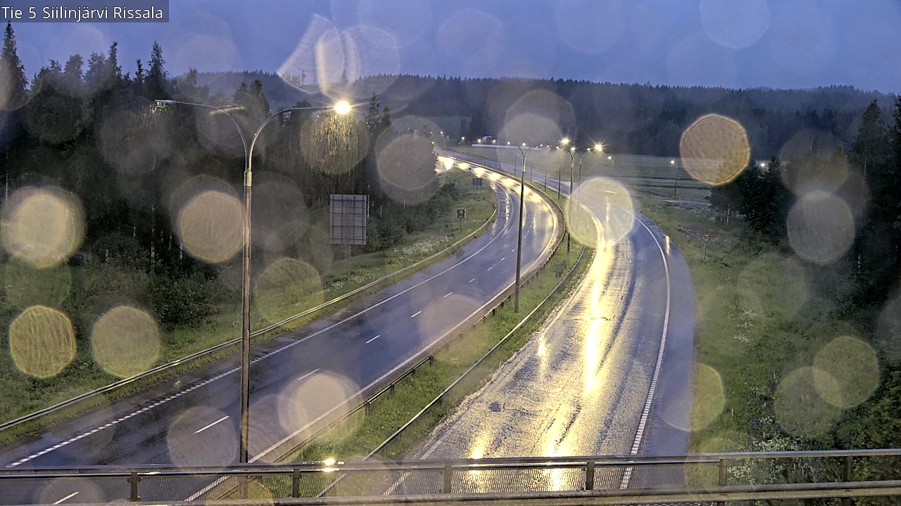 Weather Camera Image Road 5 Siilinjärvi, Rissala, Siilinjärvi, Pohjois-Savo